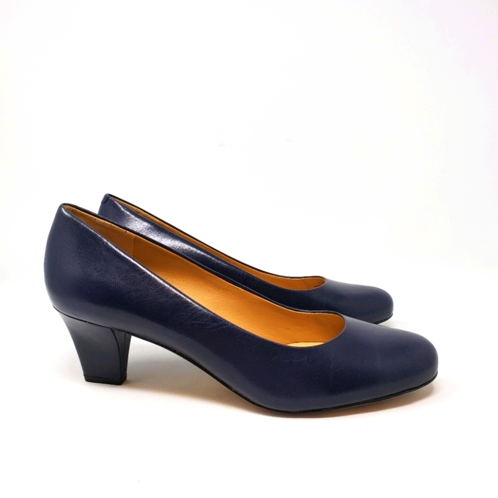 Trotters Penelope Pump - Dark Blue